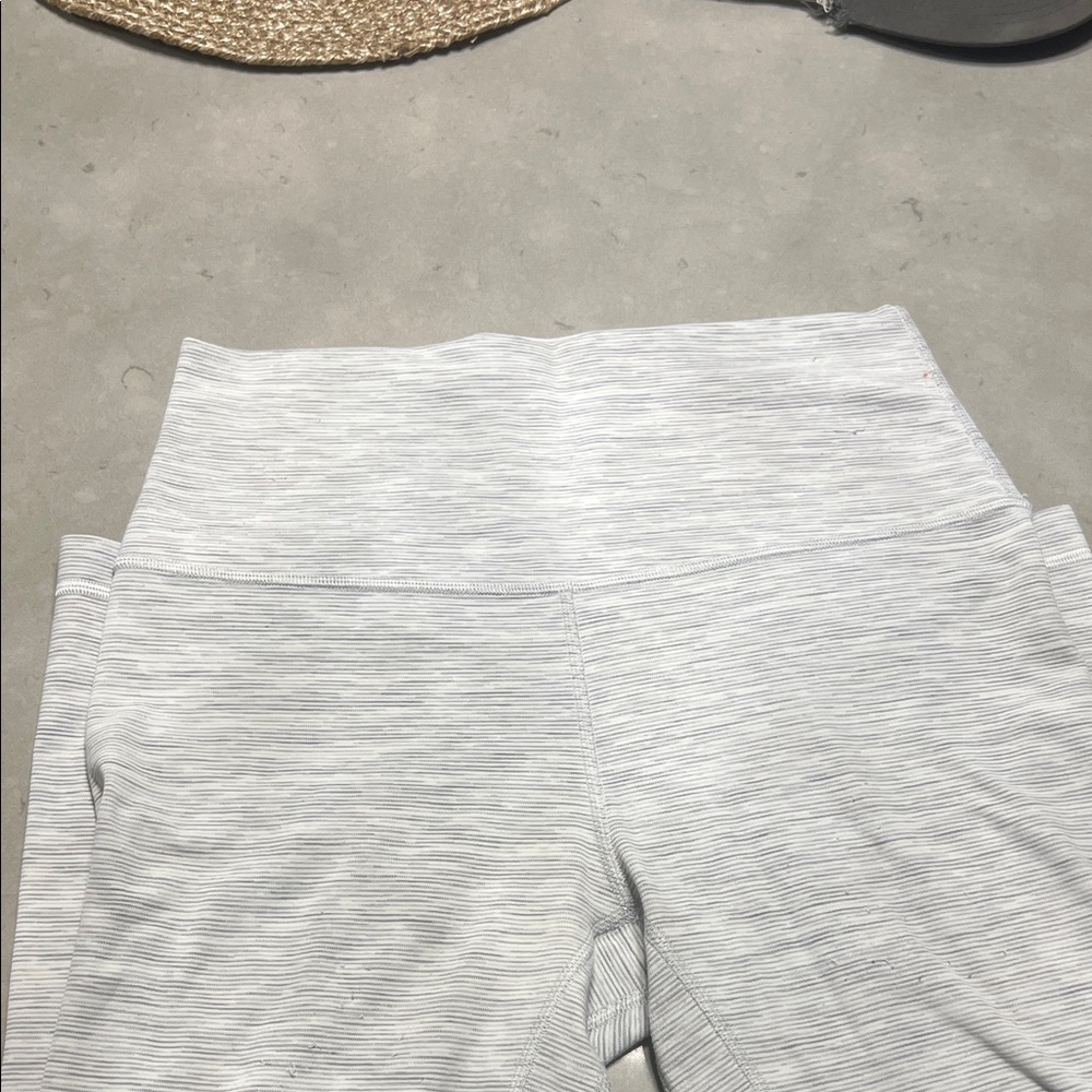 lululemon athletica Light Gray Leggings